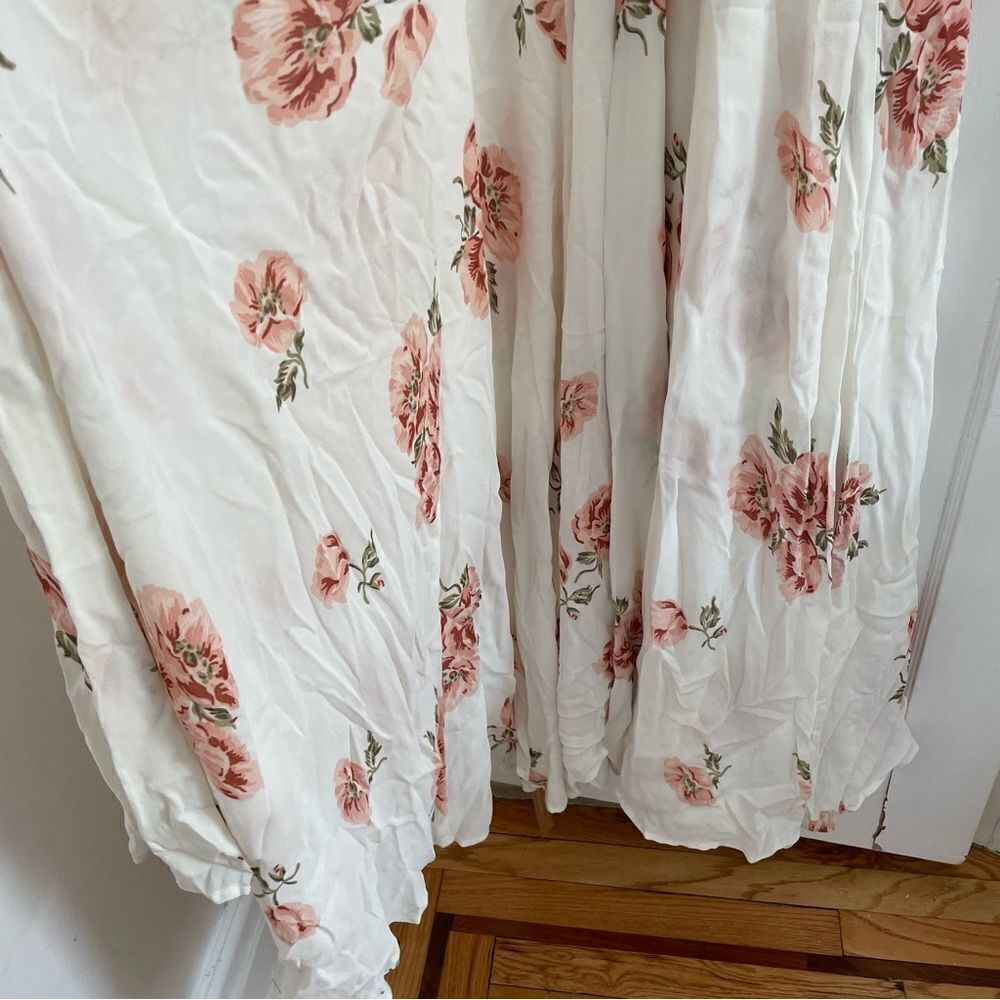 Reformation Callalily Floral Wrap Maxi Dress in Henrietta - Picture 9 of 12